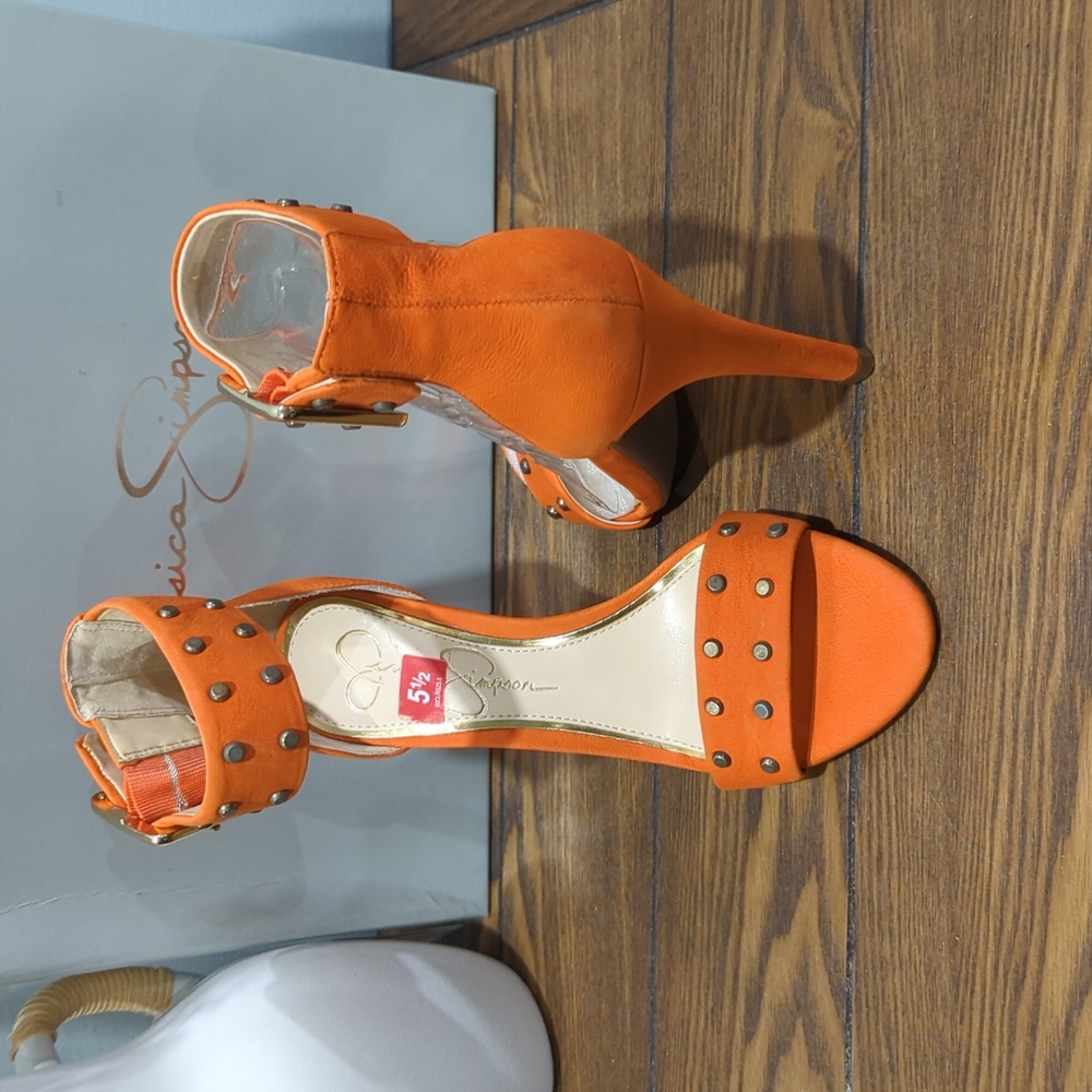 Jessica Simpson Elonna 2 Dress Sandal Juicy orange